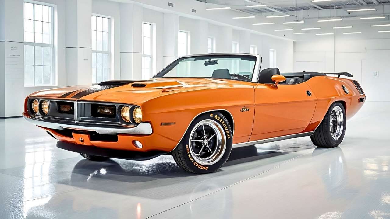2026 Cuda Convertible: El Icono de la Velocidad y Estilo para los Amantes de los Autos Clásicos
