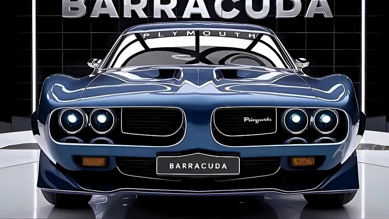 Plymouth Barracuda 2026: El Regreso de un Icono Clásico con Diseño Moderno y Potencia Inigualable