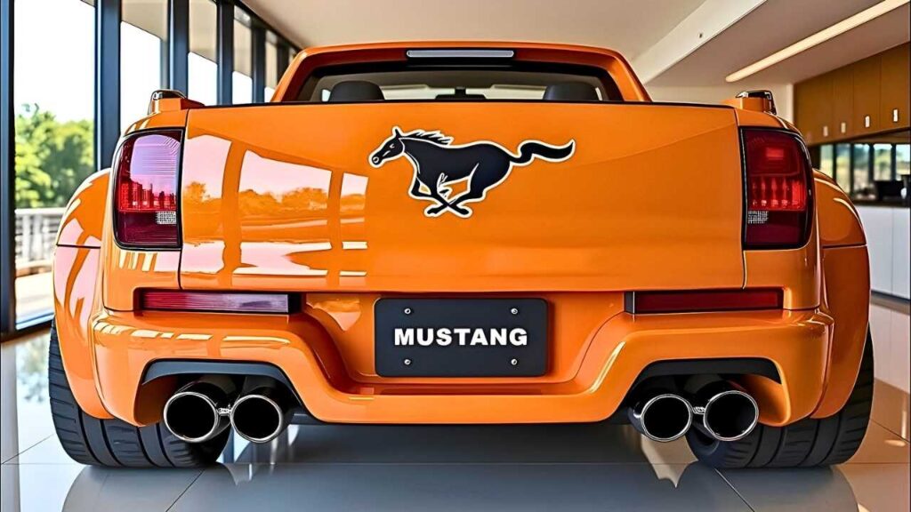 Ford Mustang Pickup 2026: La Potencia del Muscle Car en una Camioneta